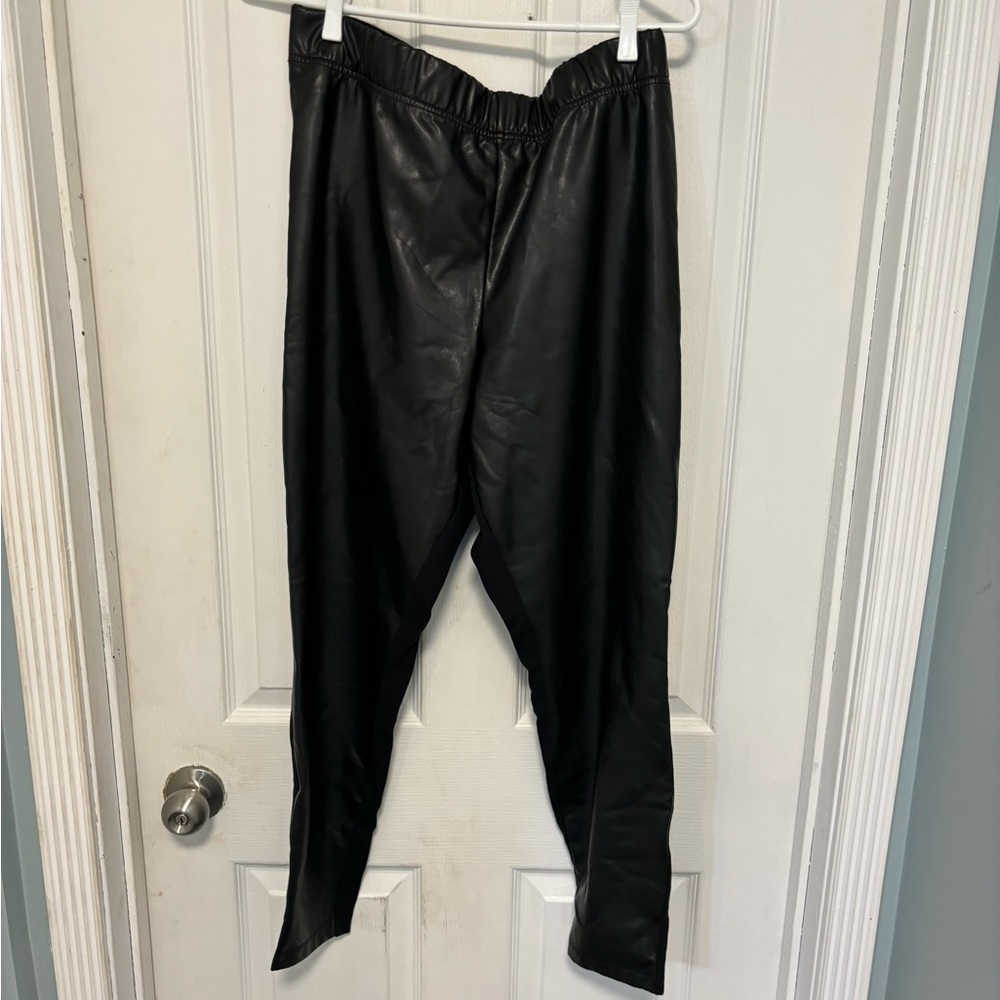 Old Navy faux leather leggings XL